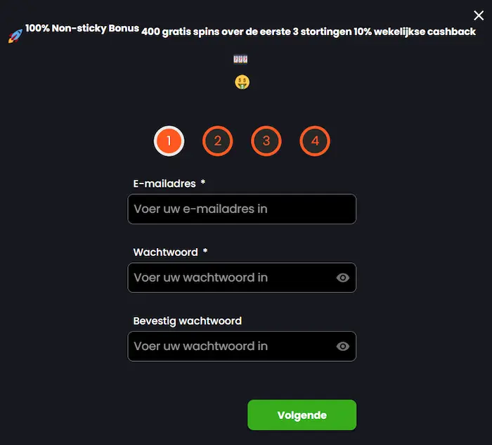 Betiro Casino Login